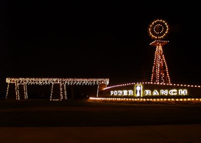 HOA Community Holiday Lighting Structure